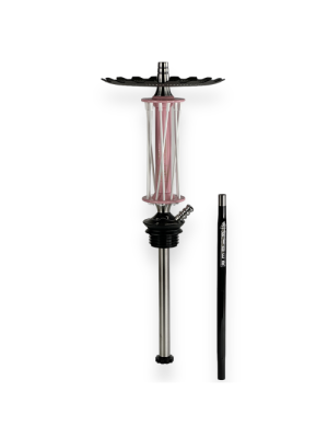 Кальян Trumpet Hookah Rider W40 Розово-Белый - фото №18 / Rtabak