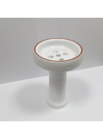 Чаша для кальяна 2x2Hookah Flat Белая